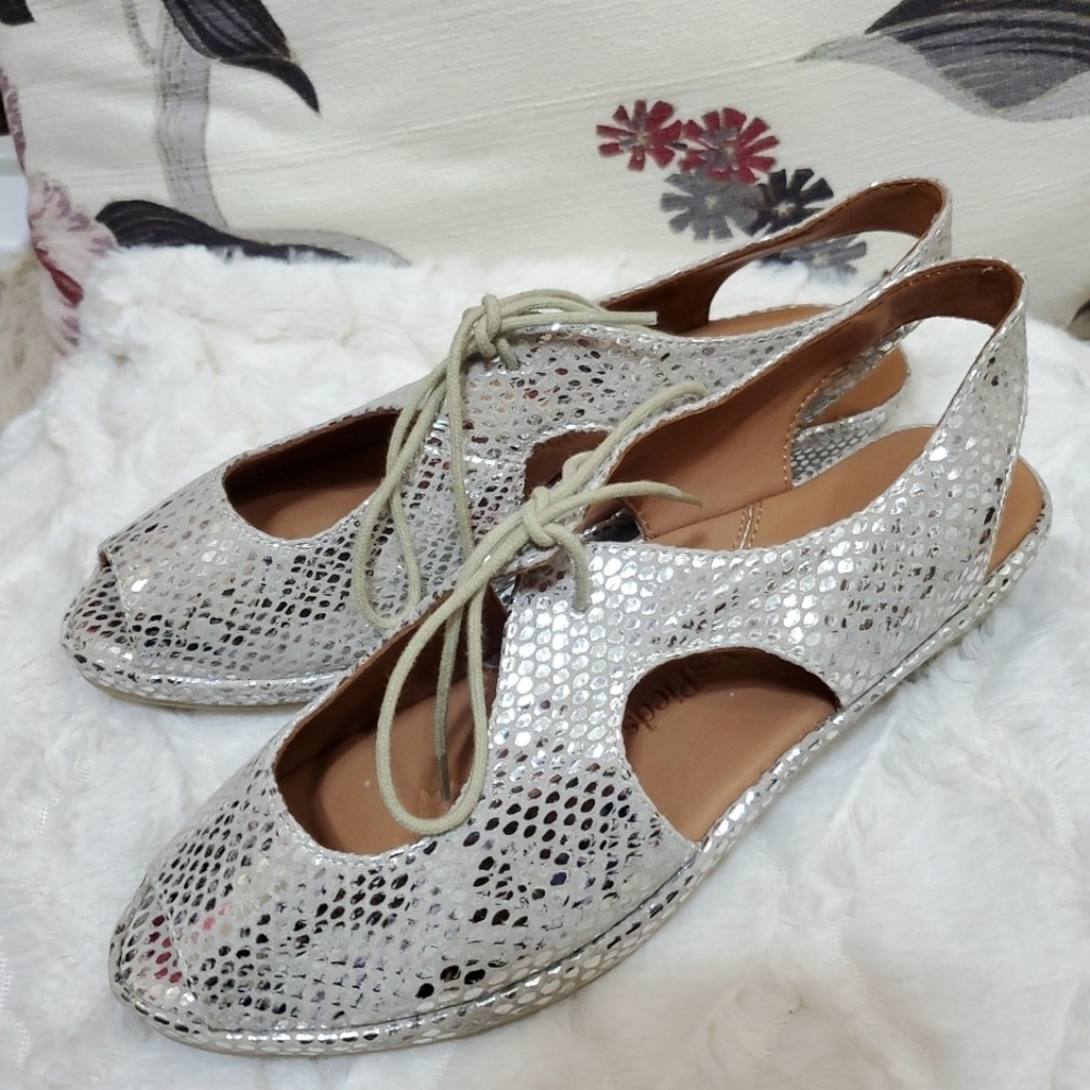 Silver Sandals - image 3